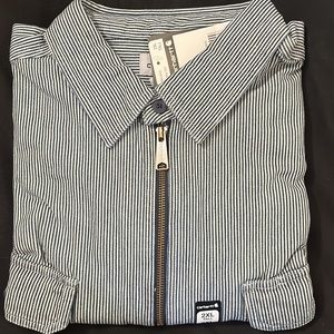 Carhartt 2XL/TALL Long Sleeve Half Zipper Lightweight Shirt/Jacket